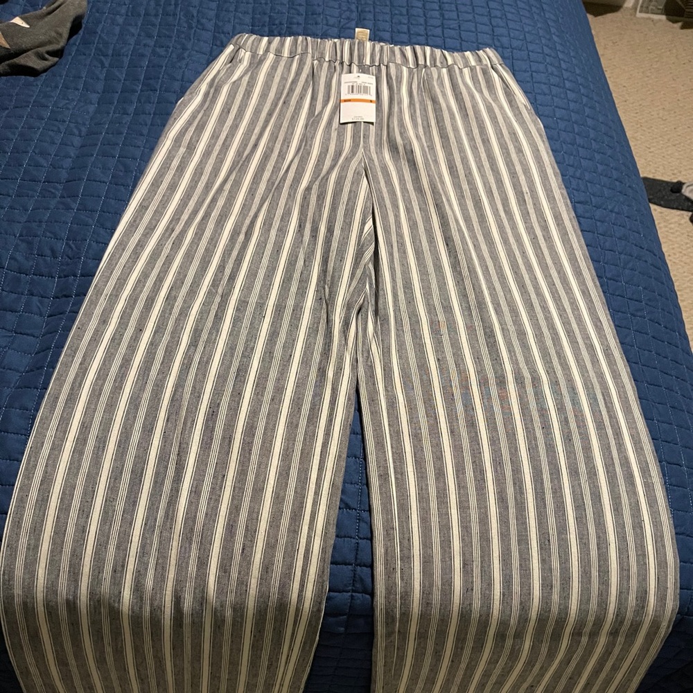 Linen blend pants - Picture 2 of 7